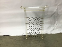 Wijnrek met dienblad - afbeelding 1 van  5