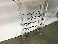 Wijnrek met dienblad - afbeelding 2 van  5