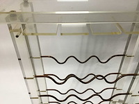 Wijnrek met dienblad - afbeelding 3 van  5