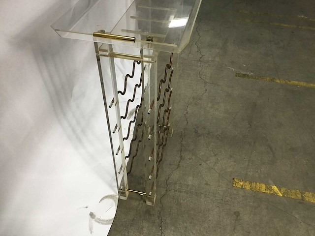 Wijnrek met dienblad - afbeelding 5 van  5