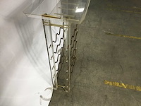 Wijnrek met dienblad - afbeelding 5 van  5