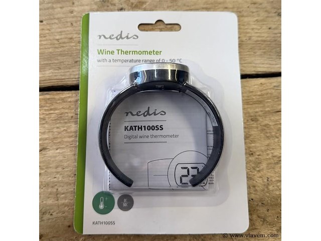 Wijnthermometer, merk: nedis, 25 stuks - afbeelding 3 van  3