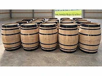 Wijnvat 225 liter - gezandstraald (20x)
