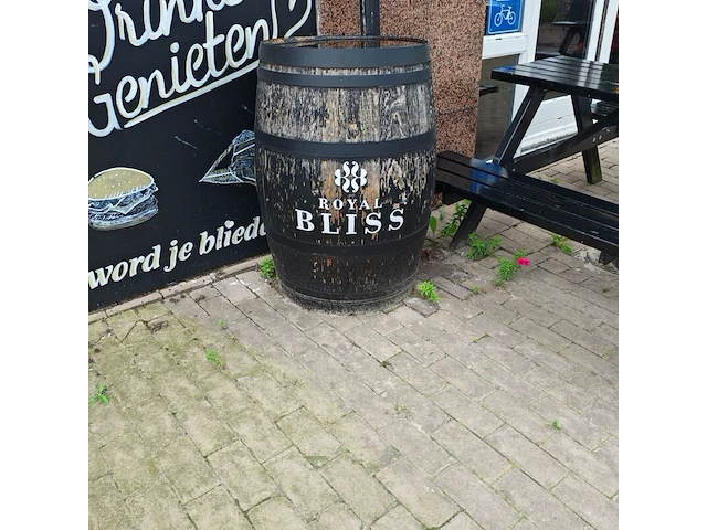 Wijnvat, zwart - afbeelding 1 van  1