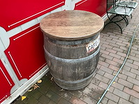 Wijnvatten als staantafels (4x) - afbeelding 3 van  8