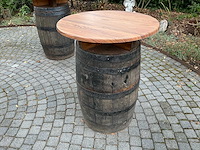 Wijnvatten als staantafels (4x) - afbeelding 5 van  8