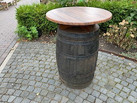 Wijnvatten als staantafels (4x) - afbeelding 7 van  8
