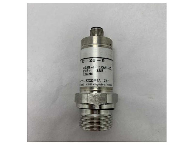 Wika d-20-9 marine pressure transmitter sensor stainless steel 0-0.25 bar canopen interface - afbeelding 5 van  9