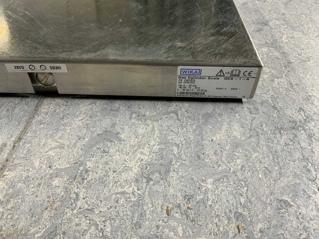 Wika gcs-1-a gas cylinder precisieweegschaal (2x) - afbeelding 2 van  4