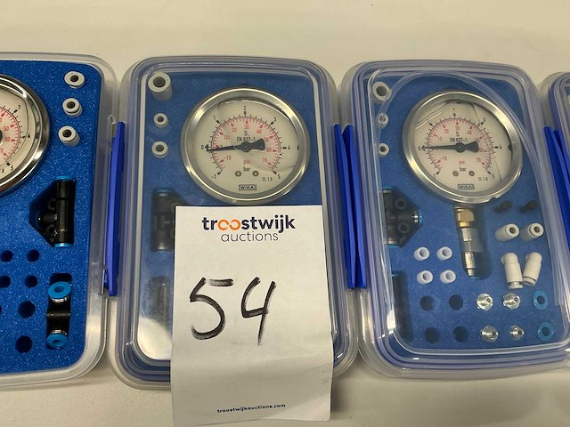 Wika gevulde drukmeter en837-1 5 bar/vacuum (4x) - afbeelding 3 van  4
