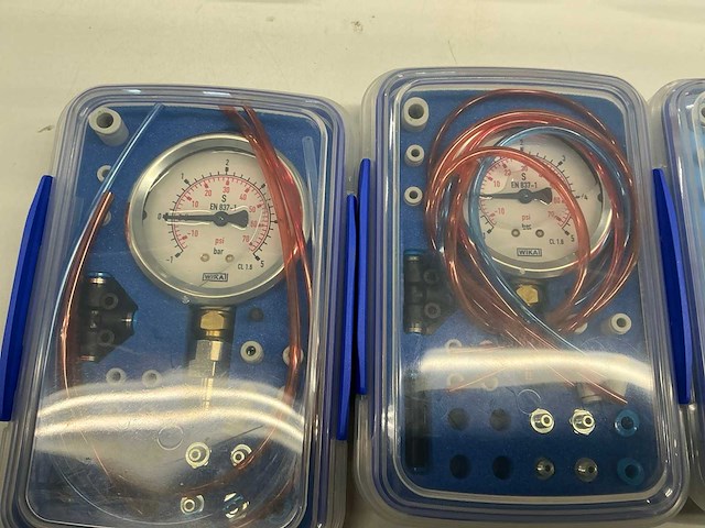 Wika gevulde drukmeter en837-1 5 bar/vacuum (4x) - afbeelding 2 van  4