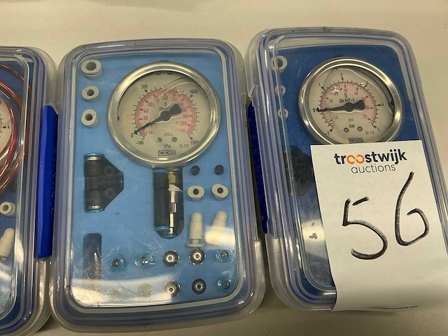 Wika gevulde drukmeter en837-1 5 bar/vacuum (4x) - afbeelding 3 van  4