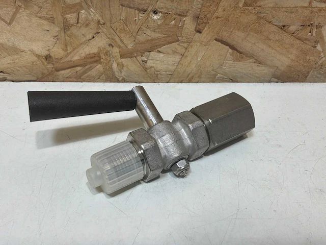 Wika manometerkraan g1/2"inw-uitw 910.10 rvs 316ti (10x) - afbeelding 2 van  4