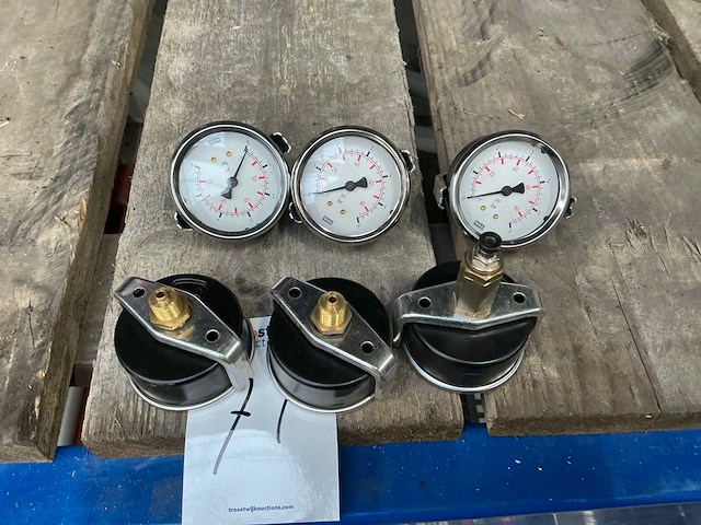 Wika max 6 bar drukmeter (6x) - afbeelding 2 van  2