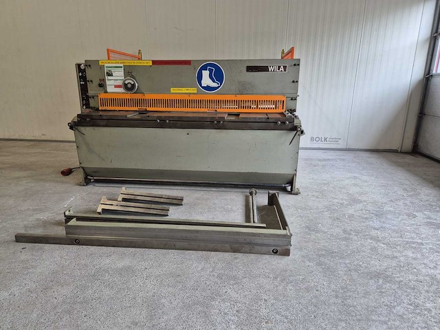 Wila - hs 205-4 - hydraulische plaatschaar met inloop beveiliging - afbeelding 2 van  18