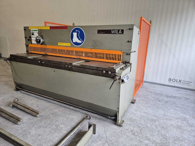 Wila - hs 205-4 - hydraulische plaatschaar met inloop beveiliging - afbeelding 3 van  18