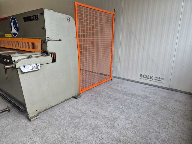 Wila - hs 205-4 - hydraulische plaatschaar met inloop beveiliging - afbeelding 7 van  18