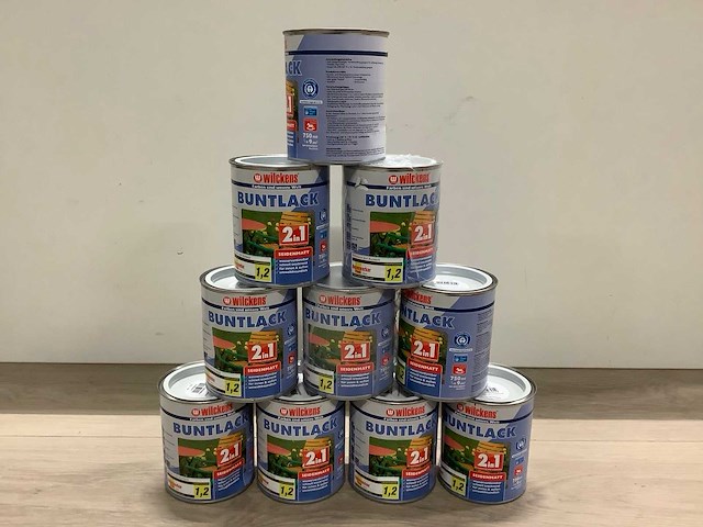 Wilckens lichtgrijs kleurlak (10x) - afbeelding 1 van  3