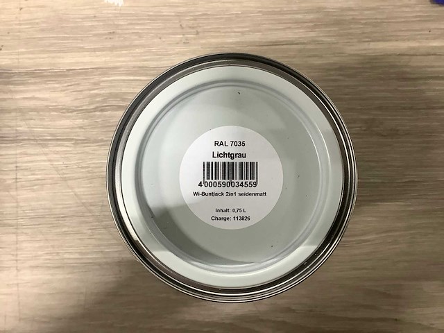 Wilckens lichtgrijs verf (16x) - afbeelding 1 van  3