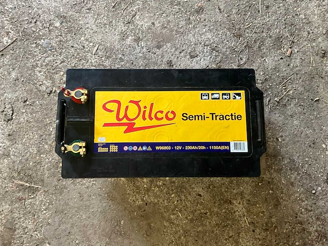 Wilco semi-tractie 12v-230ah-1150a accu - afbeelding 3 van  5