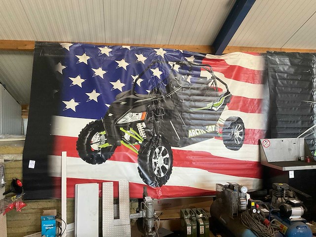 Wildcat grote arctic cat banner - afbeelding 1 van  1