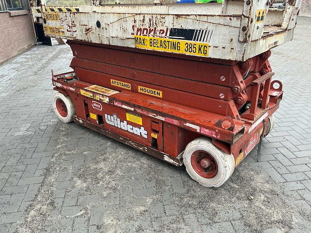 Wildcat snorkel sl25 hoogwerker - afbeelding 10 van  22