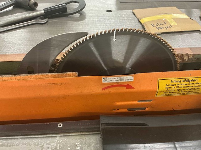 Wilhelm altemdorf f90 formaatcirkelzaagmachine - afbeelding 11 van  29
