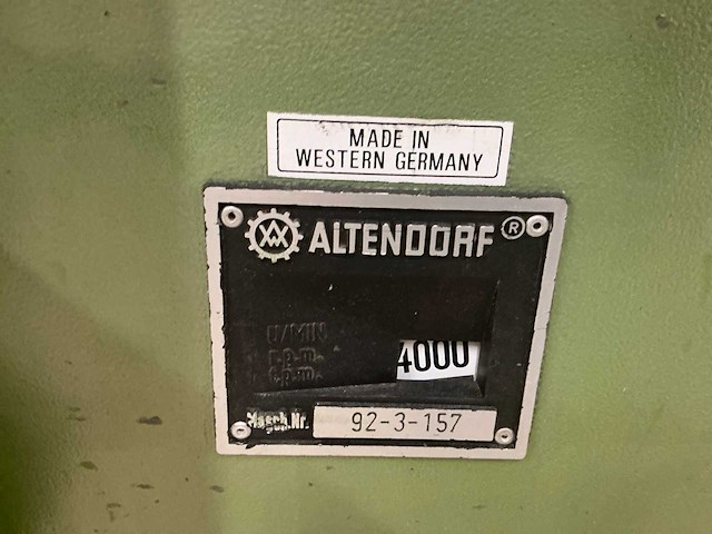 Wilhelm altemdorf f90 formaatcirkelzaagmachine - afbeelding 4 van  5