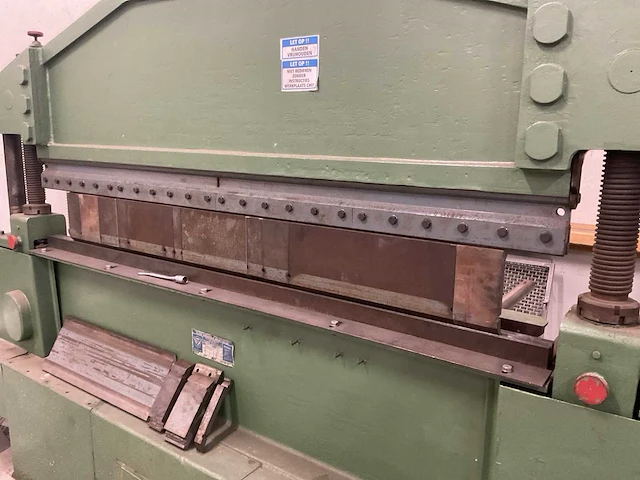 Wilhelm jonesscheit hypm50-2050 40 ton zetbank - afbeelding 2 van  11