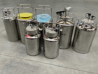 Wilhelm schmidt jem 20 / nex 20 rvs cannister (7x) - afbeelding 1 van  8