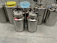 Wilhelm schmidt jem 20 / nex 20 rvs cannister (7x) - afbeelding 2 van  8