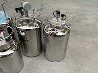 Wilhelm schmidt jem 20 / nex 20 rvs cannister (7x) - afbeelding 3 van  8