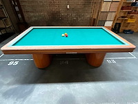 Wilhelmina super de luxe wedstrijd biljart 230v 260x145x80 - afbeelding 2 van  7