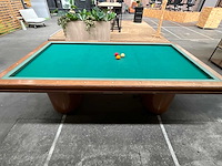 Wilhelmina super de luxe wedstrijd biljart 230v 260x145x80 - afbeelding 5 van  7