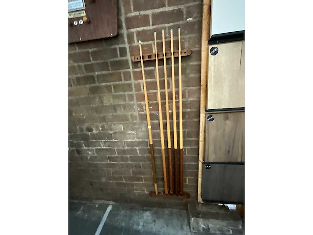 Wilhelmina super de luxe wedstrijd biljart 230v 260x145x80 - afbeelding 7 van  7