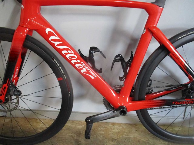Wilier triestina cento 10 s1 force - speed race fiets rood - asx 12 - city bicycle - afbeelding 11 van  16