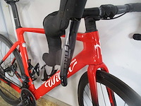 Wilier triestina cento 10 s1 force - speed race fiets rood - asx 12 - city bicycle - afbeelding 15 van  16