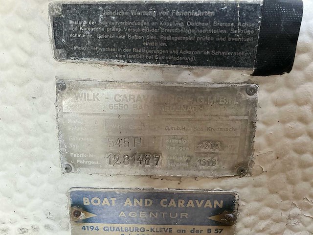 Wilk 545tl caravan - afbeelding 15 van  20