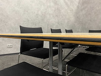 Wilkahn/ connection - verrijdbare nestelbare 8p conferentieset - afbeelding 3 van  31