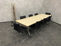 Wilkahn/ connection - verrijdbare nestelbare 8p conferentieset - afbeelding 18 van  31