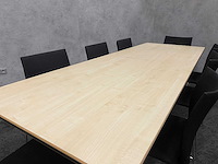 Wilkahn/ connection - verrijdbare nestelbare 8p conferentieset - afbeelding 4 van  31