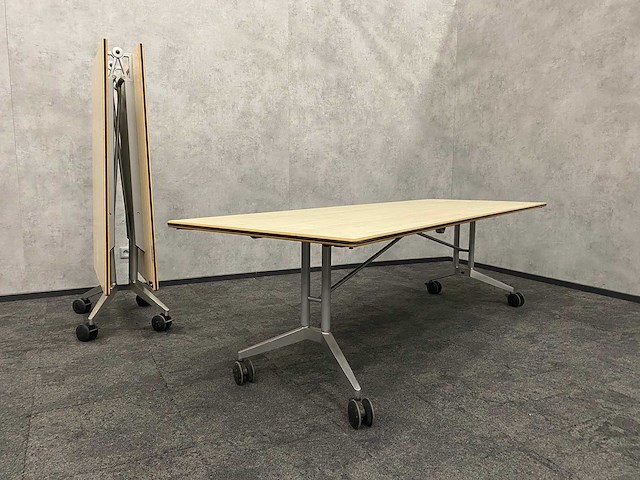 Wilkahn/ connection - verrijdbare nestelbare 8p conferentieset - afbeelding 6 van  31