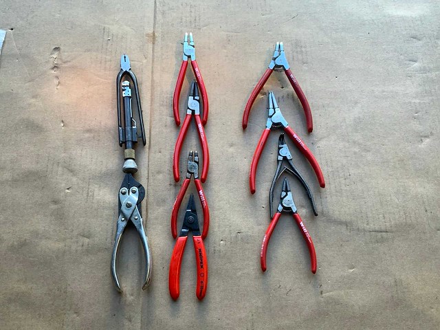 Will , knipex borgveertangentangen set - afbeelding 1 van  8