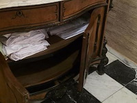 Willem iii mahoniehouten buffetkast, antiek - afbeelding 2 van  2