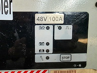 Willen brock - 2008 - acculader 48v 100a - afbeelding 3 van  10