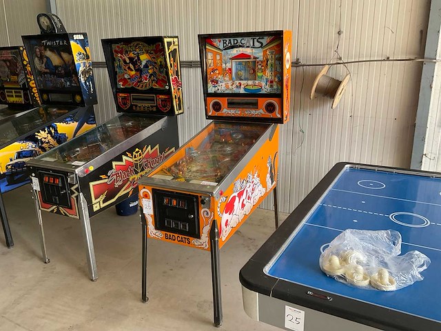 Williams bad cats 575 flipperkast - afbeelding 1 van  7