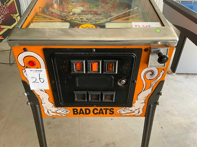 Williams bad cats 575 flipperkast - afbeelding 5 van  7