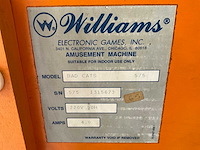 Williams bad cats 575 flipperkast - afbeelding 7 van  7