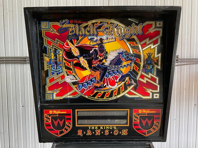 Williams black night 2000 flipperkast - afbeelding 4 van  7