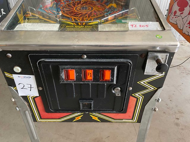 Williams black night 2000 flipperkast - afbeelding 5 van  7